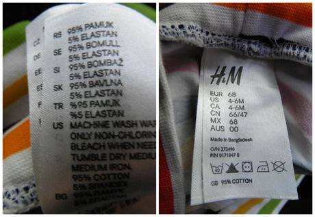 Súprava s nápisom, h&m,68