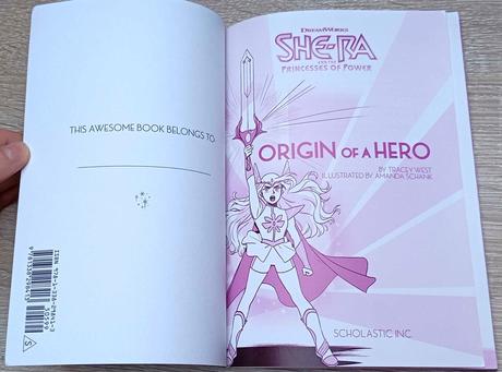 Kniha - she-ra, origin of a hero,