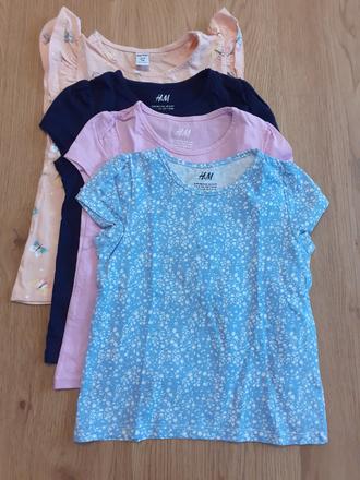 Balík tričiek 98/104, h&m,98