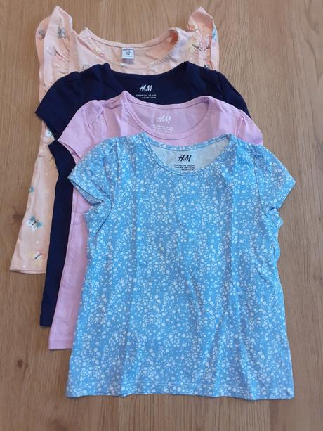 Balík tričiek 98/104, h&m,98