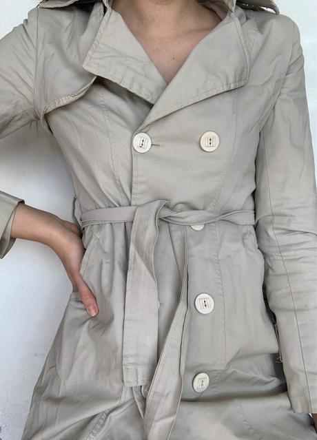 Dámsky kabát / trenčkot velksoti s, s