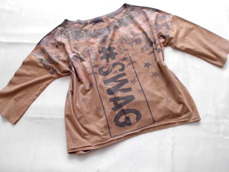 Oversize jelenica vzhľad m-l, m