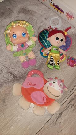 Bábiky lamaze, playskool, chicco,