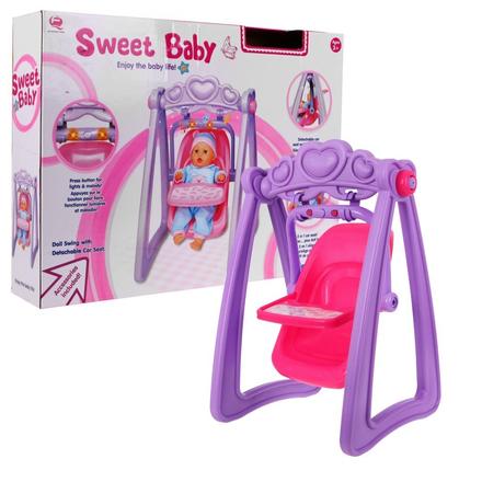 Hojdačka pre bábiky sweet baby, 