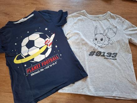 Tričká pokemon, h&m,122
