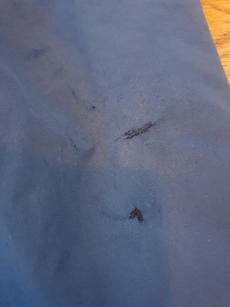 Nepremokavé zateplené nohavice, tchibo,122