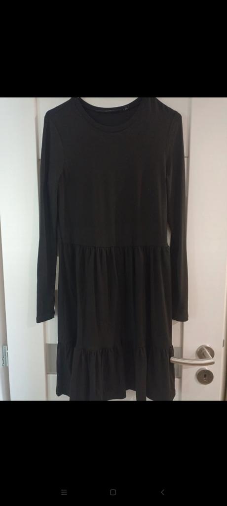 Čierne oversize šaty, vero moda,xs