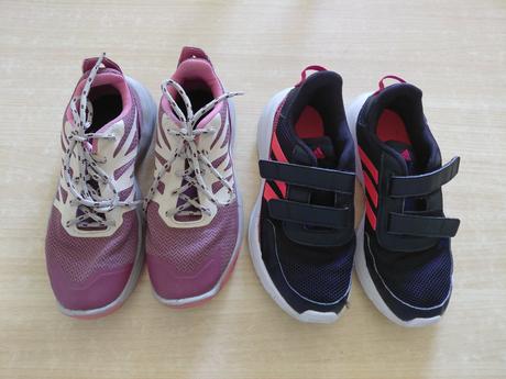 Tenisky adidas 31,33,35 a salomon 34, adidas,31