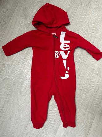 Levis cervene dupačky overal, levis,74