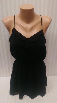 Dámsky čierny top na ramienka, forever21, m, m