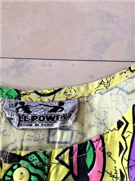 Plátenný crop top č m/l, l