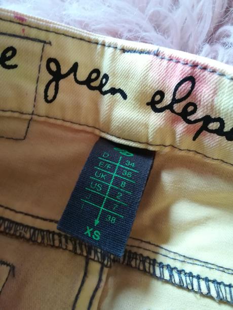 Riflové nohavice, xs