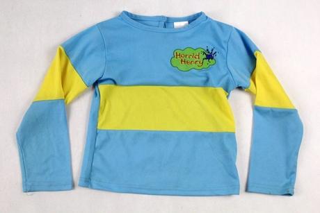 Karnevalový top horrid henry veľ. 5-6 r. a,