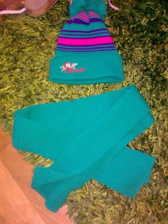 Zimná čiapka so šálom, 104