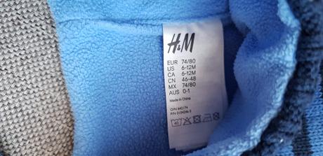 Zimná ciapka set, h&m,74