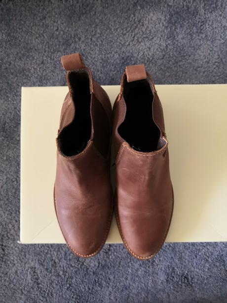 Kožené pol topánky docker's by gerli, 37