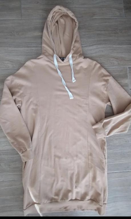 Dámska predĺžená mikina, fishbone,xs