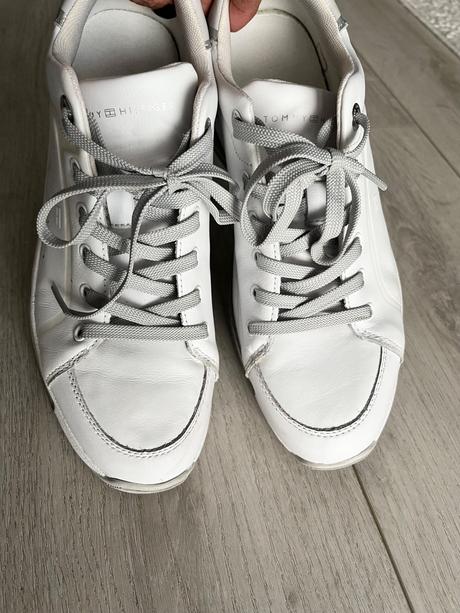 Biele tenisky tommy hilfiger, tommy hilfiger,41