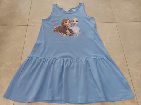 Šatôčky frozen, veľkosť 134 cm, disney,134