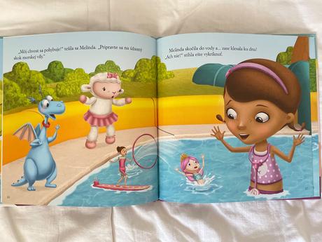 Knižka melinda sa uči plavat, 