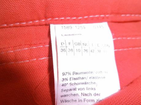 Orandzove sortky zn. orwell , 36/38, 36