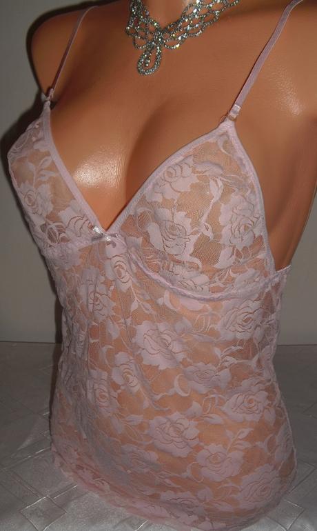 Cipkovana ruzova kosielka, s