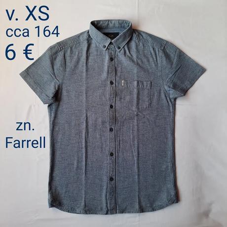 Košeľa zn. farrell (v. 164), xs