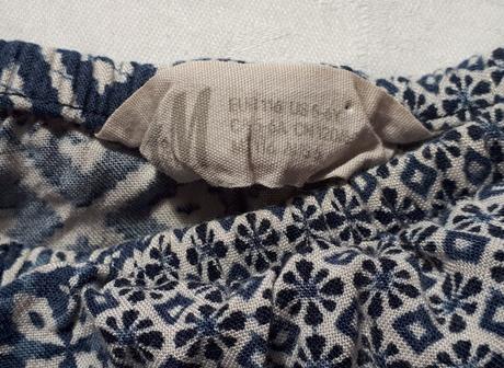 Modro-biely overal hm, h&m,116