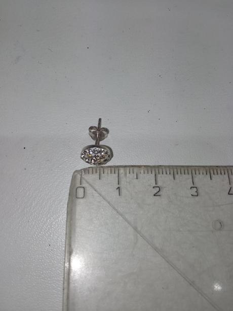 Strieborné náušnice, 