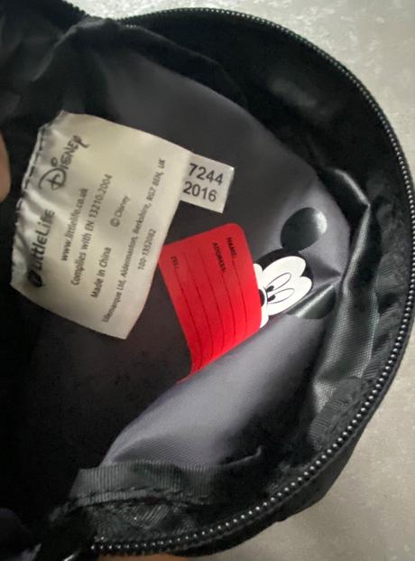 Ruksak littlelife mickey mouse 1-3r, 