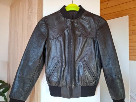 Koženková bundna v.164, 164