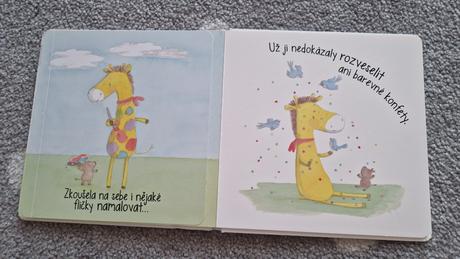 Mala zirafa stratila svoje fliaciky, 