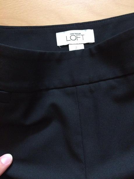 Elegantné nohavice loft ann taylor, 36