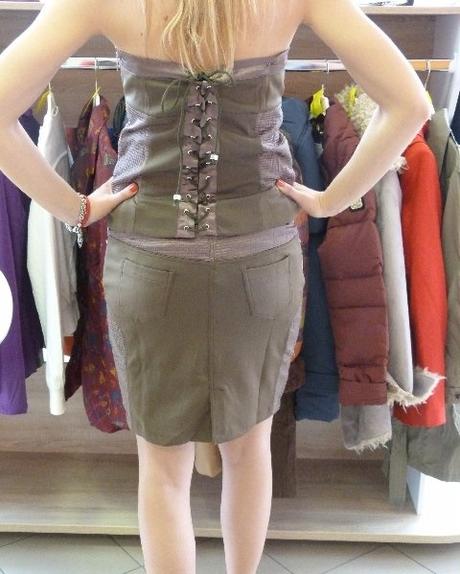 Krásny top a suknička od silvian heach, l