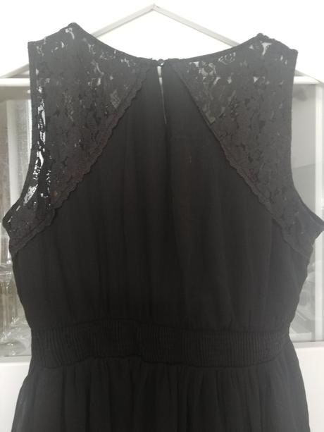 Čierne dámske šaty s čipkou vero moda, vero moda,m