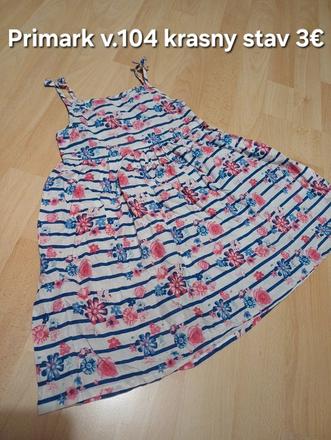 Letne saty, primark,104