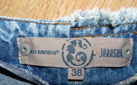 Netradicna riflova sukna, vero moda,38