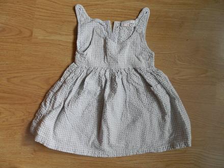 Bavlnené kockované šatočky, 68