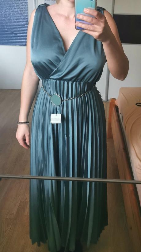 Plisovane šaty zara, zara,m