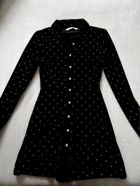 Velúrové šaty zara, zara,xs