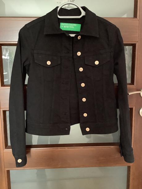 Rifľová bunda benetton, benetton,xs