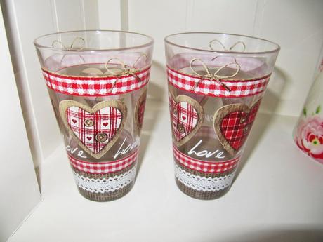 Pohár srdce - sada 2 kusy, 