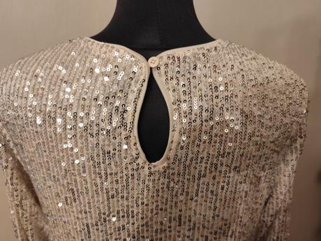 Flitrované šaty little pieces, 146