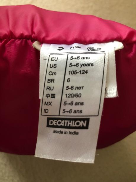 Nepremokava bunda, quechua,110