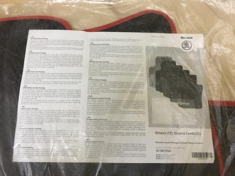 Koberce do auta-octavia,