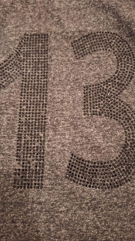 Mikina s 13tkou na chrbte, m