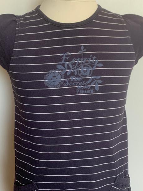 Esprit tmavomodré dievčenské šaty, esprit,116