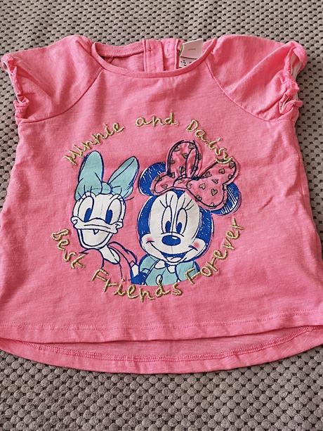 Tričko minnie 9-12m, f&f,80