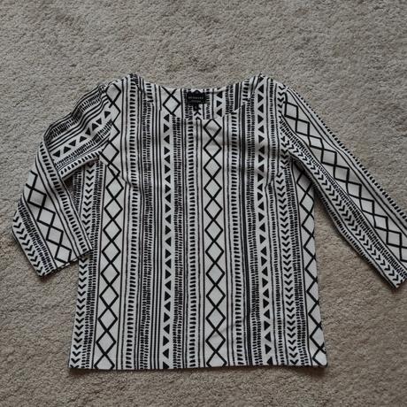 Vzorované tričko, s