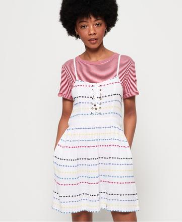 Superdry vyšívané letné šaty, superdry,m